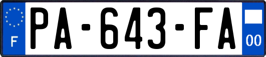 PA-643-FA