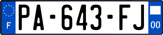 PA-643-FJ