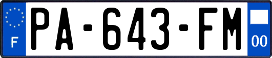 PA-643-FM