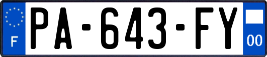 PA-643-FY