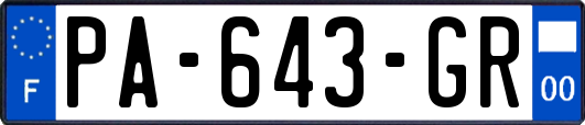 PA-643-GR