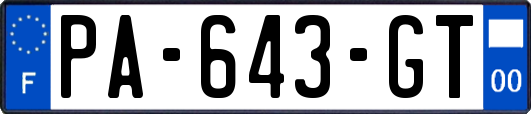 PA-643-GT