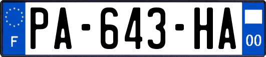 PA-643-HA