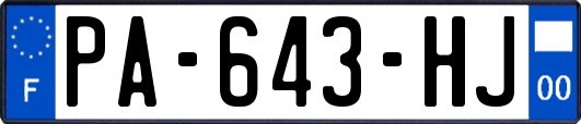 PA-643-HJ