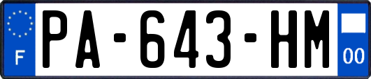 PA-643-HM