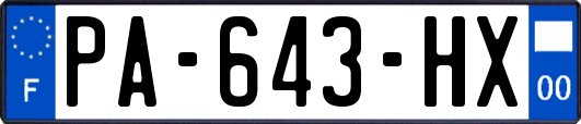 PA-643-HX