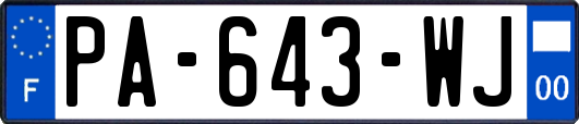 PA-643-WJ