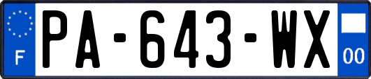 PA-643-WX