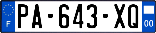 PA-643-XQ