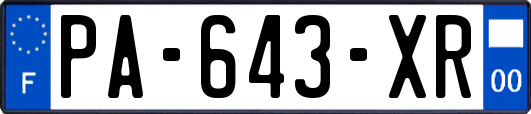 PA-643-XR