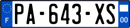 PA-643-XS