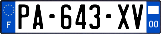 PA-643-XV