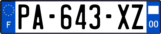 PA-643-XZ