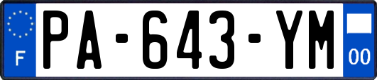 PA-643-YM