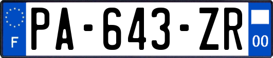 PA-643-ZR
