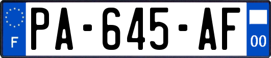 PA-645-AF