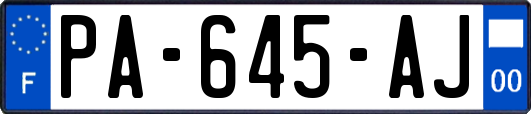 PA-645-AJ