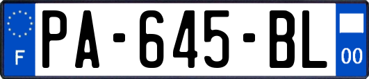 PA-645-BL