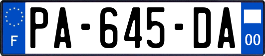 PA-645-DA