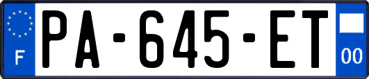 PA-645-ET