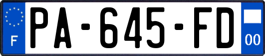 PA-645-FD