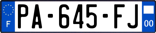 PA-645-FJ