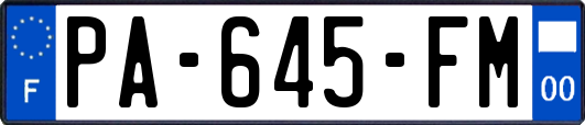 PA-645-FM