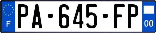 PA-645-FP