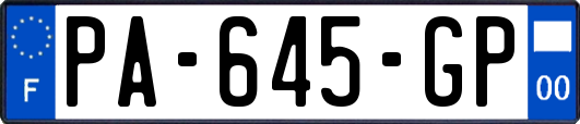 PA-645-GP