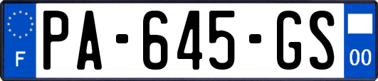 PA-645-GS