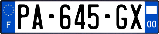 PA-645-GX