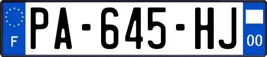 PA-645-HJ
