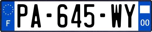 PA-645-WY