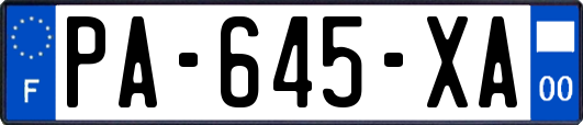 PA-645-XA