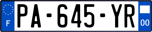 PA-645-YR