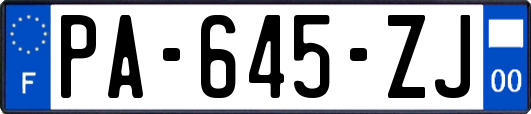 PA-645-ZJ