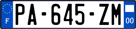PA-645-ZM