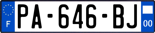 PA-646-BJ