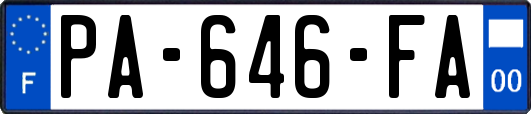 PA-646-FA