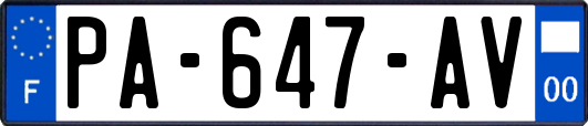 PA-647-AV