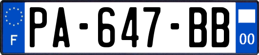 PA-647-BB