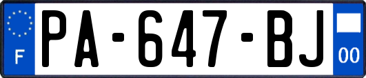 PA-647-BJ