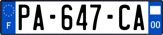 PA-647-CA