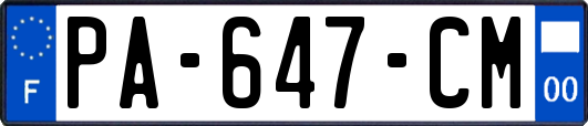PA-647-CM