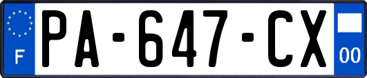 PA-647-CX