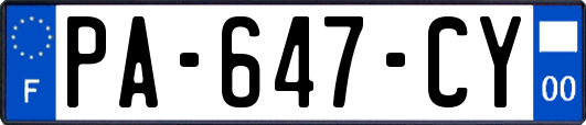 PA-647-CY