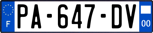 PA-647-DV