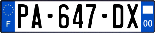 PA-647-DX