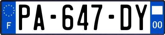 PA-647-DY