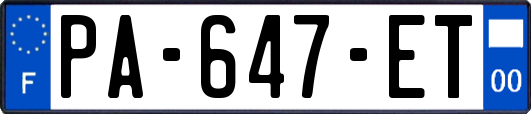 PA-647-ET